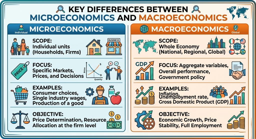 Microeconomics vs Macroeconomics